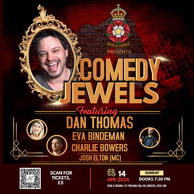 Comedy Jewels - Premium Stand Up Comedy at The Rose and Crown