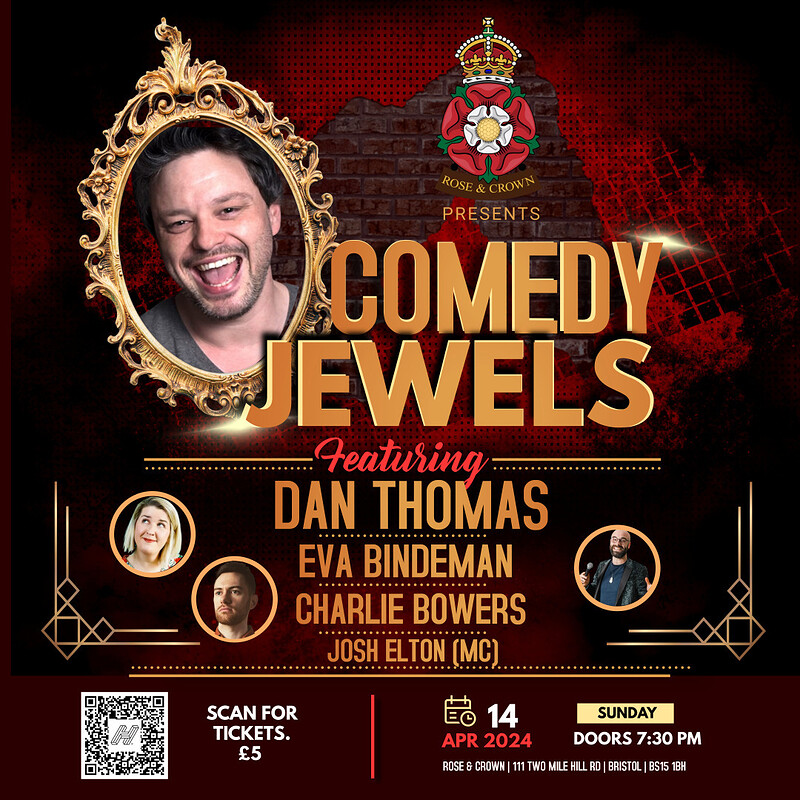 Comedy Jewels - Premium Stand Up Comedy at The Rose and Crown