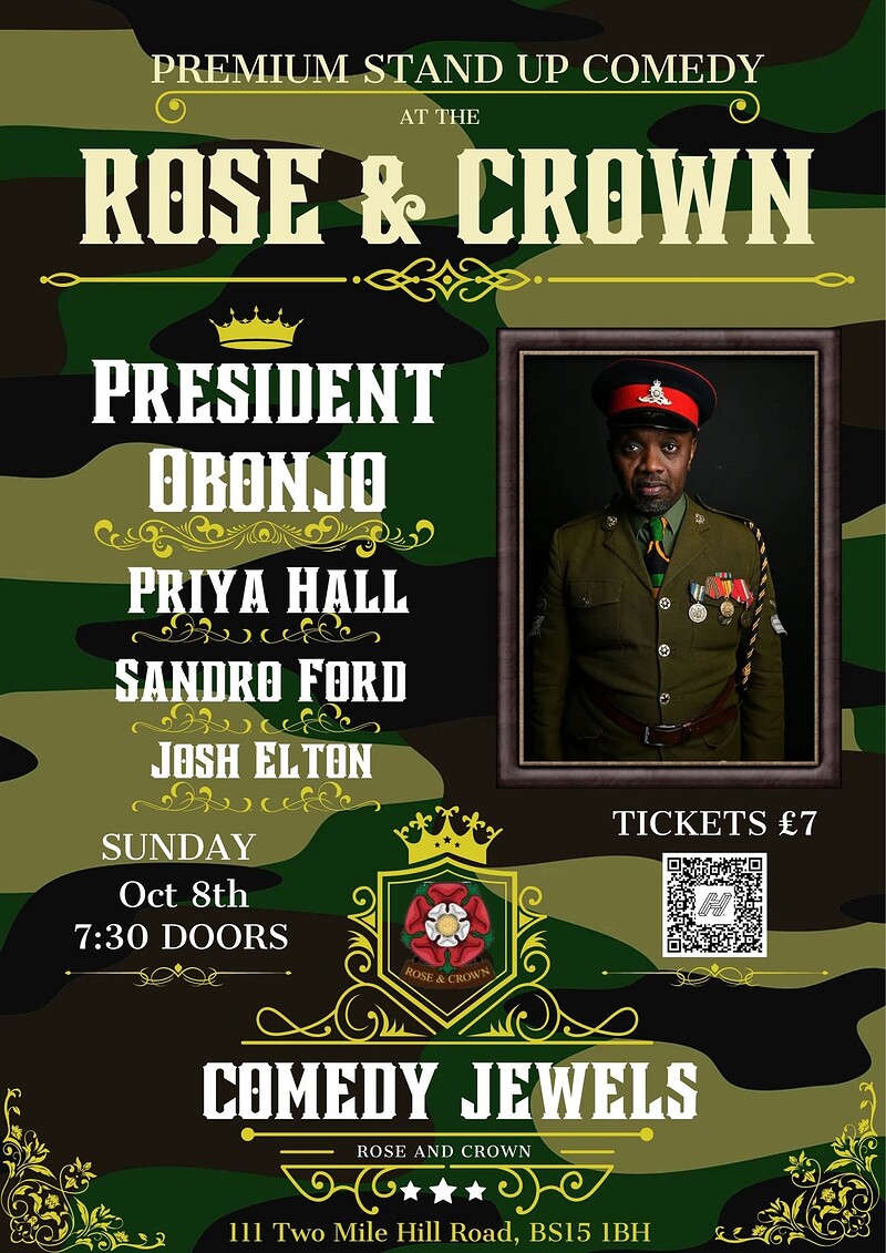 Comedy jewels at The Rose and Crown