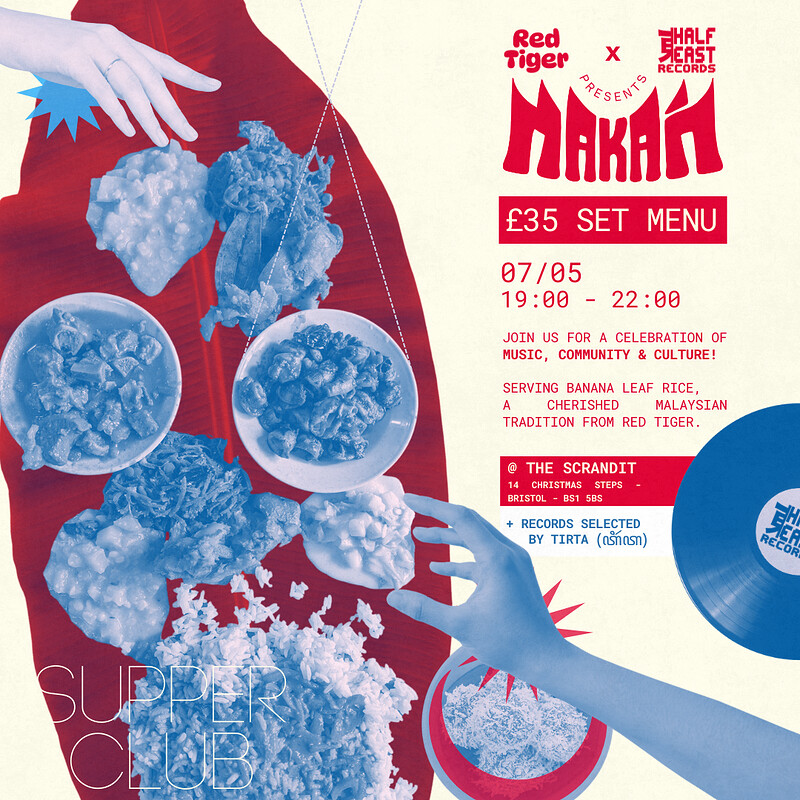 Red Tiger x Half East Records presents 'MAKAN' at The Scrandit