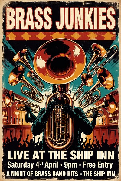 THE BRASS JUNKIES at The Ship Inn BS15BJ