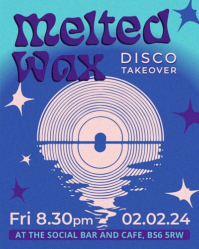 Melted Wax's Friday Disco Takeover at The Social Bar & Cafe