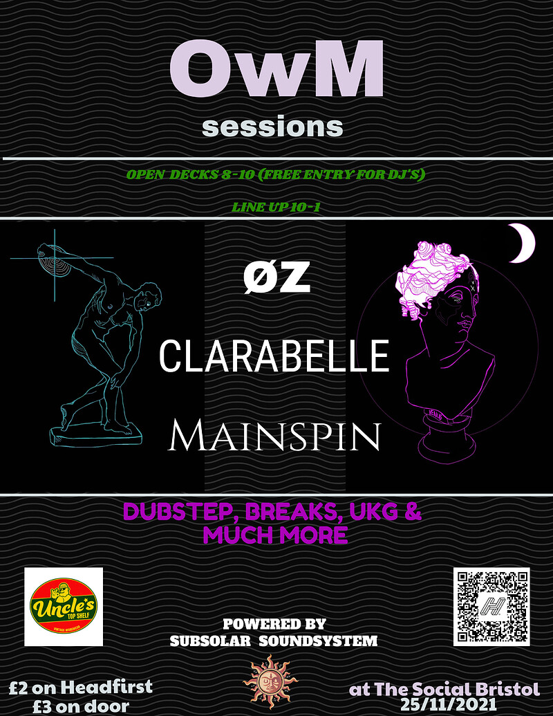 OwM Sessions Vol. 1 at The Social Bristol