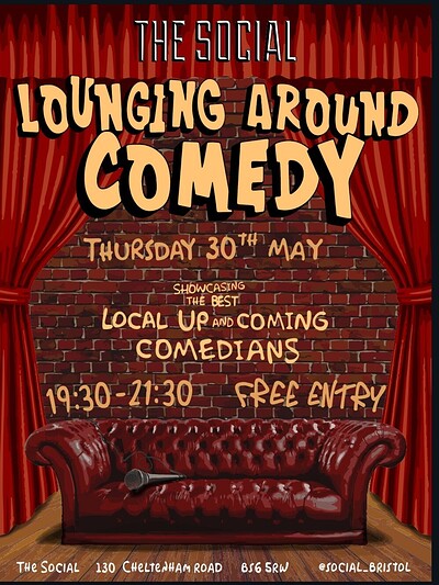 Lounging Around Comedy at The Social