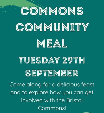 Commons Community Meal at The Spark Space (Bethesda Building)