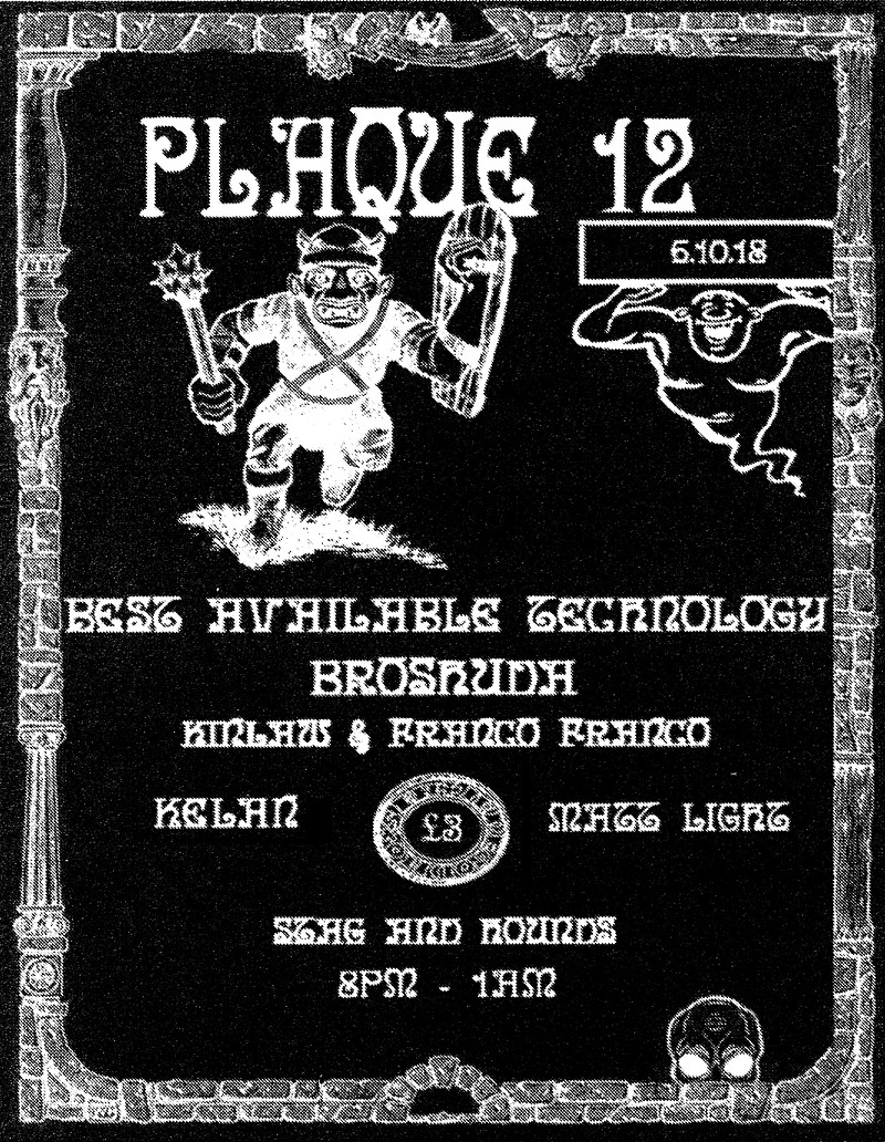 Plaque 12 - Best Available Technology/Broshuda at The Stag And Hounds