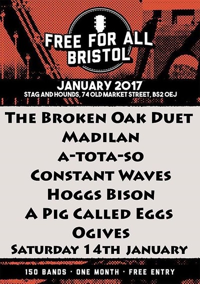 The Broken Oak Duet, Madilan, A-tota-so at The Stag And Hounds
