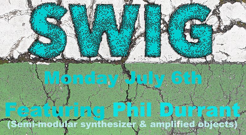 SWIG featuring Phil Durrant at The Star and Dove, 75- 78 St Lukes Road, Totterdown, Bristol BS3 4RY