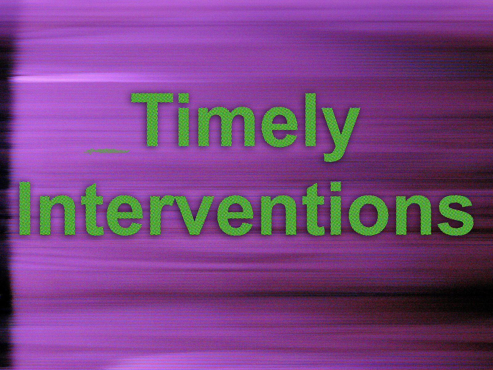 Timely Interventions at The Star and Dove