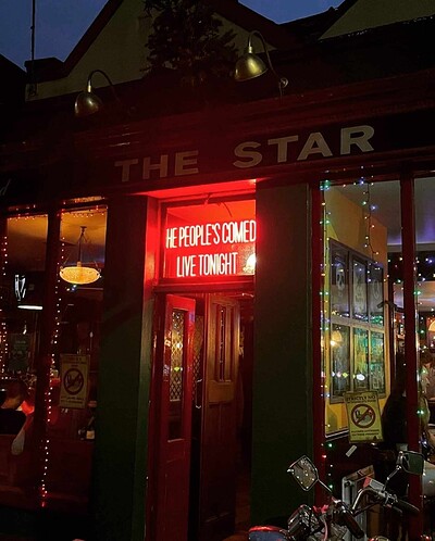 SOLDOUT The People's Comedy at The Star, Fishponds