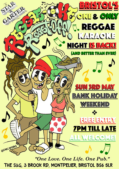 REGGAEOKE ROAST OFF - MAY GUSTAS TU at The Star & Garter