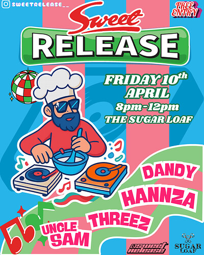 Sweet Release at The Sugar Loaf