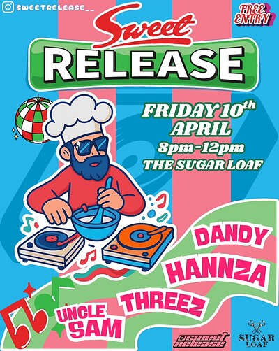 Sweet Release at The Sugar Loaf
