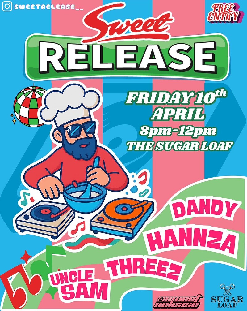 Sweet Release at The Sugar Loaf