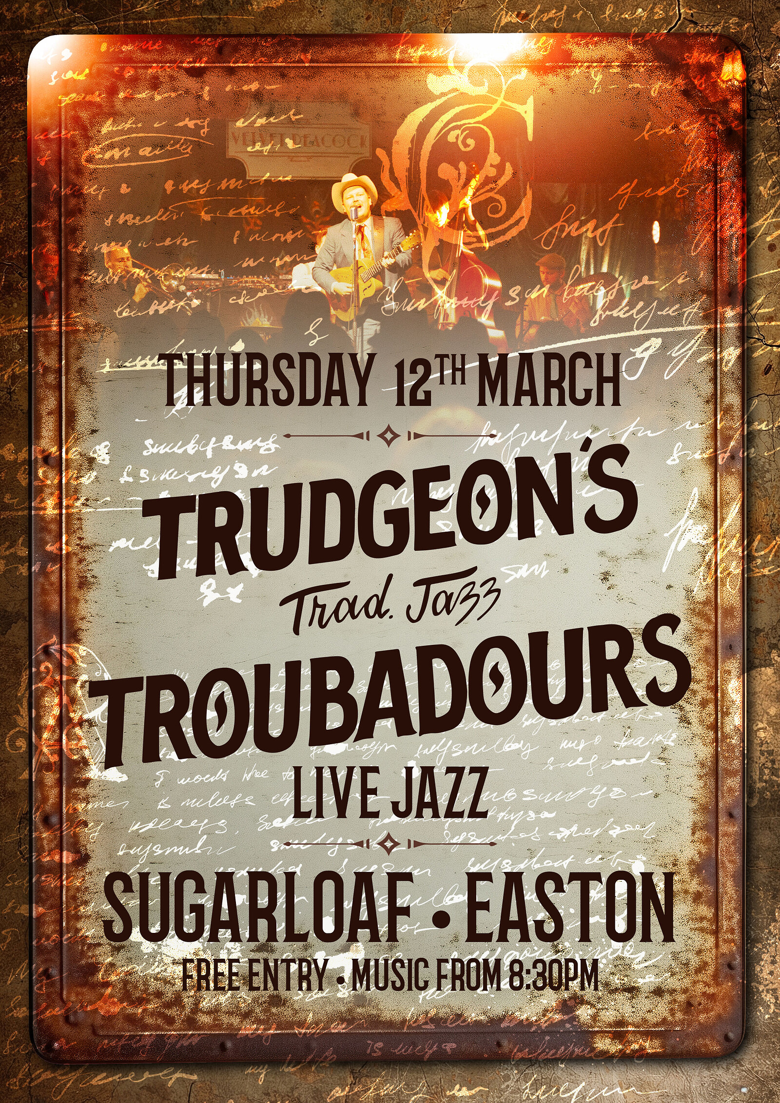 Trudgeons Jazz Troubadours at The Sugar Loaf
