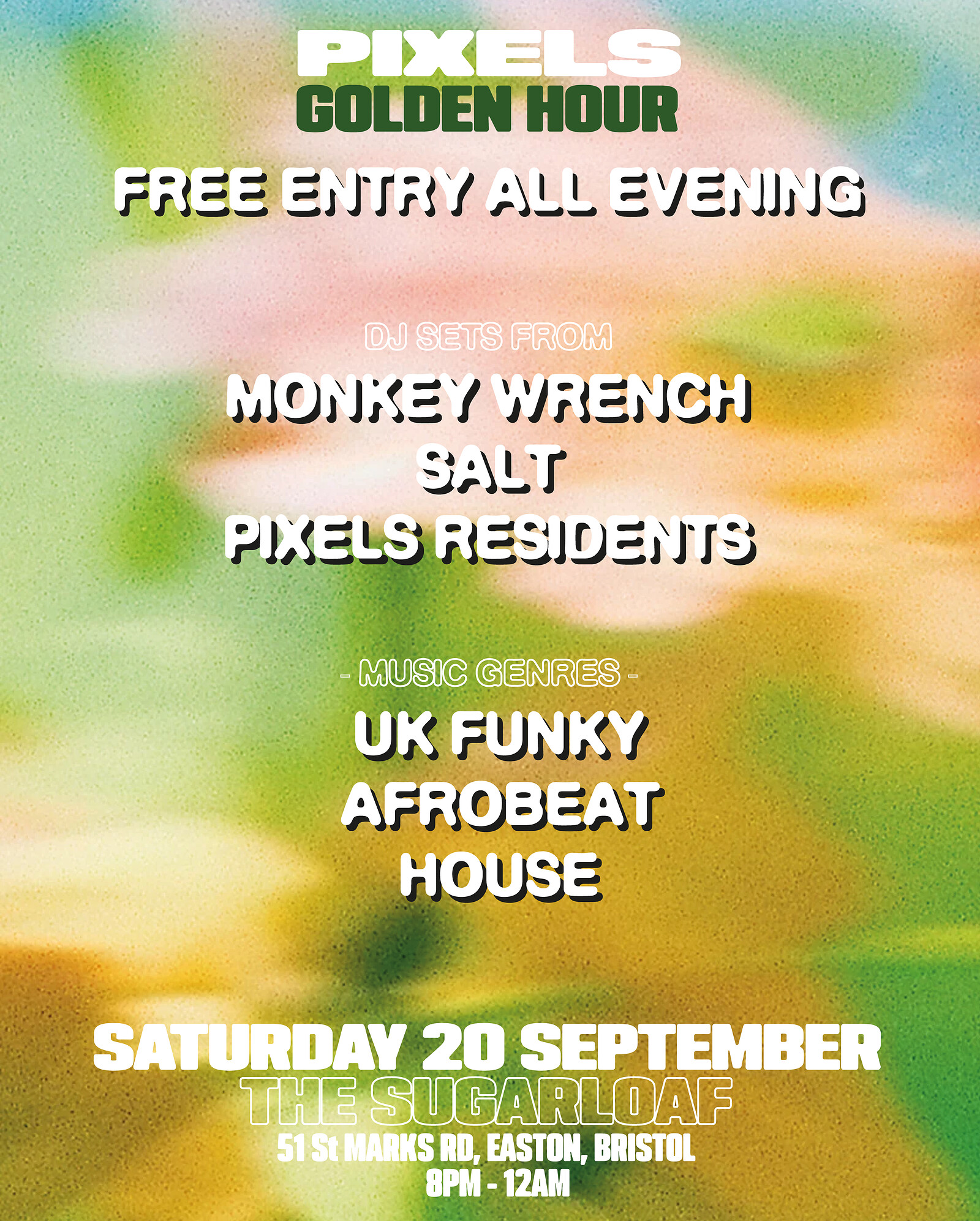 Pixels: Monkey Wrench / Salt at The Sugarloaf