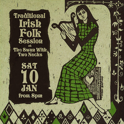 Traditional Irish Folk Session at The Swan With Two Necks