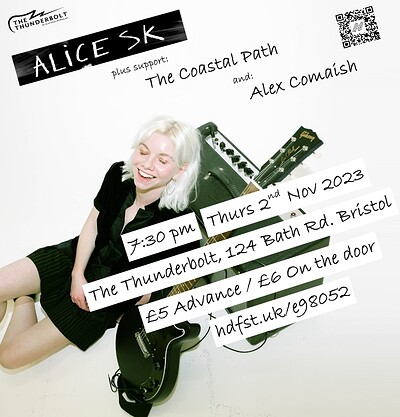 ALICE SK // The Coastal Path // Alex Comaish at The Thunderbolt