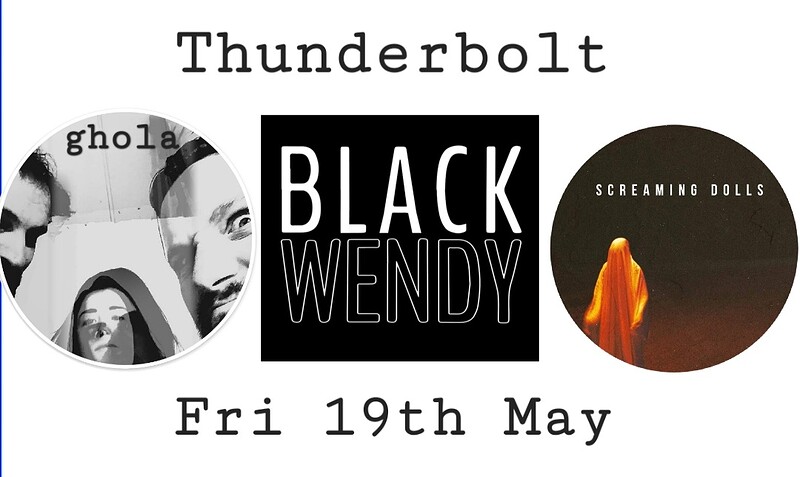 BLACK WENDY // BIG HEAD MODE // Ghola at The Thunderbolt