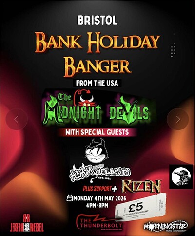 Bristol Bank Holiday Banger at The Thunderbolt