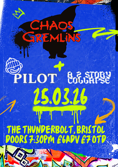 CHAOS GREMLINS // pilot / a 2 story collapse at The Thunderbolt