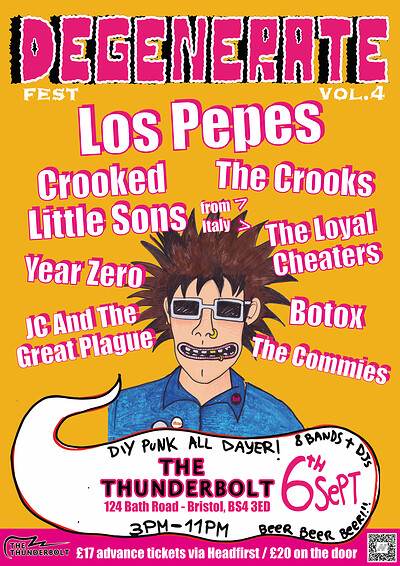 DEGENERATE FEST VOL.4 at The Thunderbolt