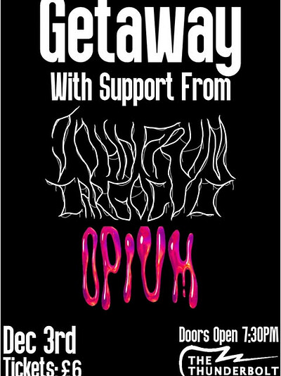 GETAWAY + john frum cargo cult + opium at The Thunderbolt
