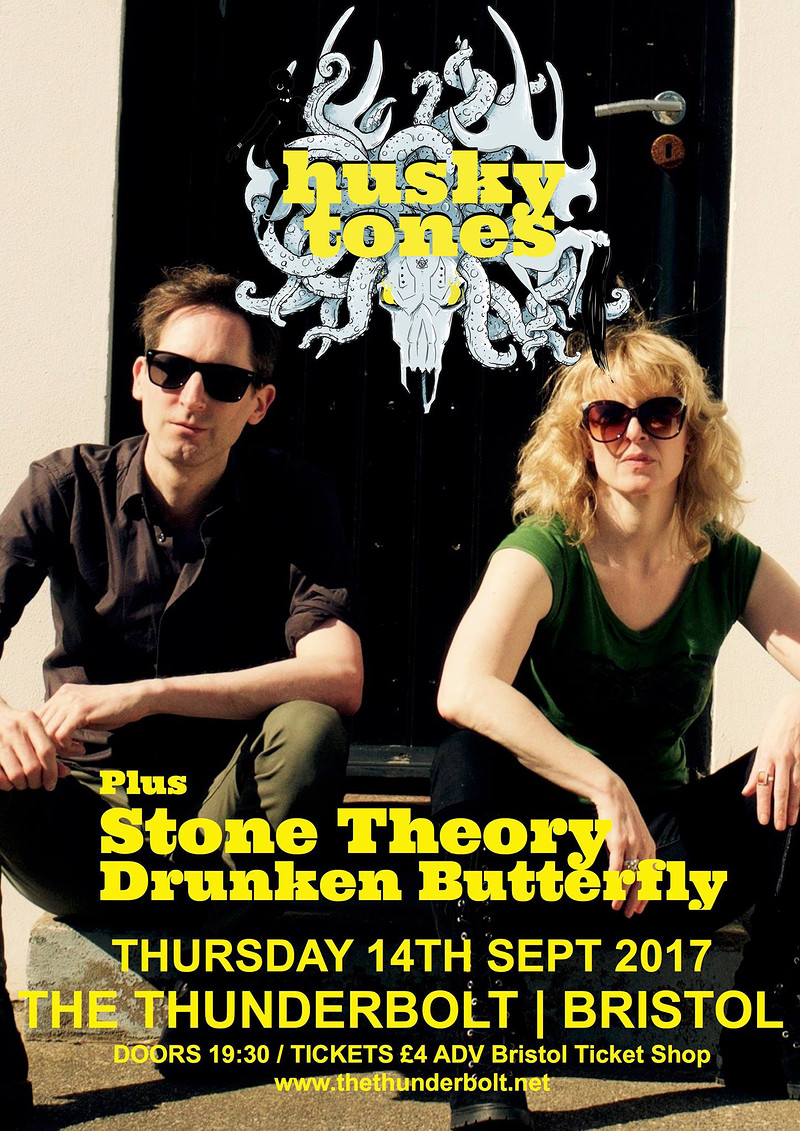 Husky Tones, Stone Theory, Drunken Butterfly at The Thunderbolt