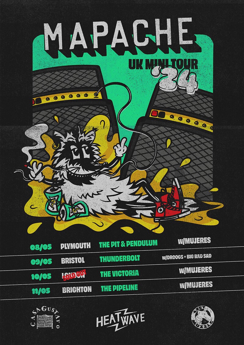 Mapache + Thebigbadsad. + Droogs at The Thunderbolt