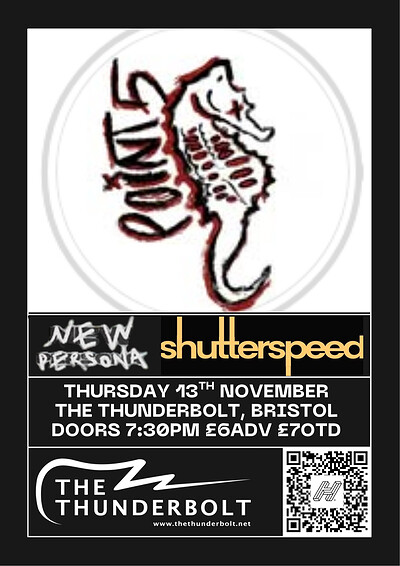 POINT 5 + New Persona + Shutterspeed at The Thunderbolt