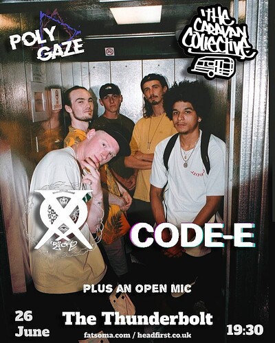 POLYGAZE Goes HipHop with Caravan Collective at The Thunderbolt