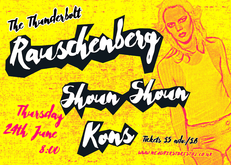 RAUSCHENBERG + Shoun Shoun + Kins + DJ Gary Smith at The Thunderbolt