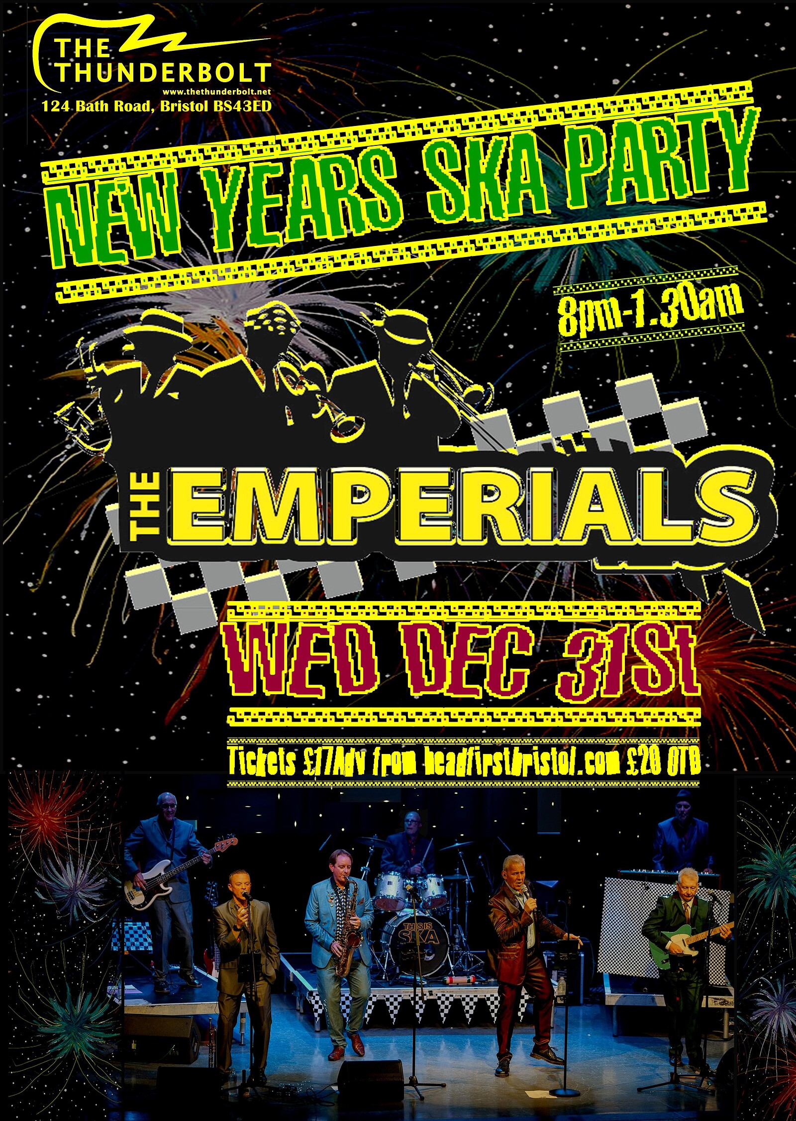 THE EMPERIALS "New Years Eve Ska Party" at The Thunderbolt