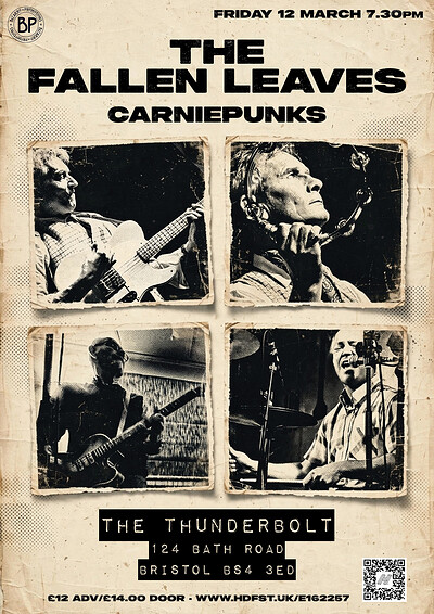 The Fallen Leaves + Carniepunks + The Lone Sharks at The Thunderbolt