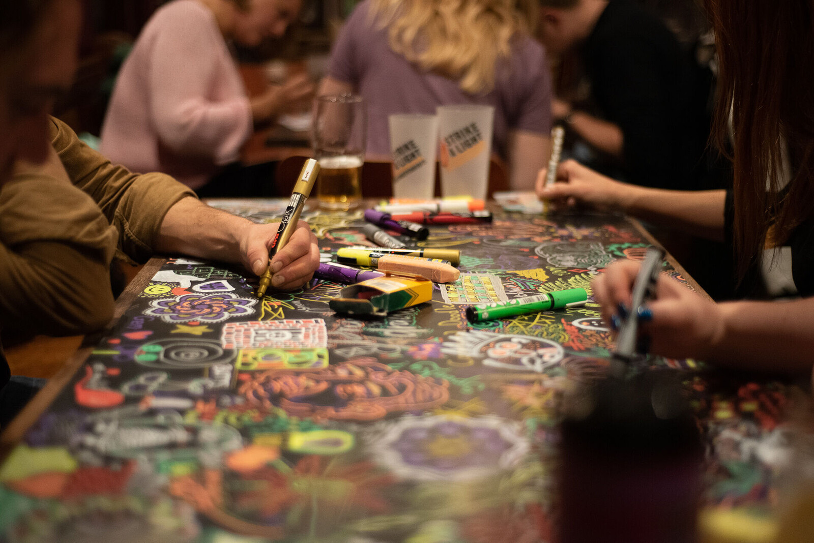 Drink & Draw - December at The Tobacco Factory