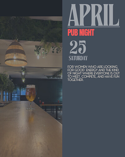 Pub night at The Tobacco Factory