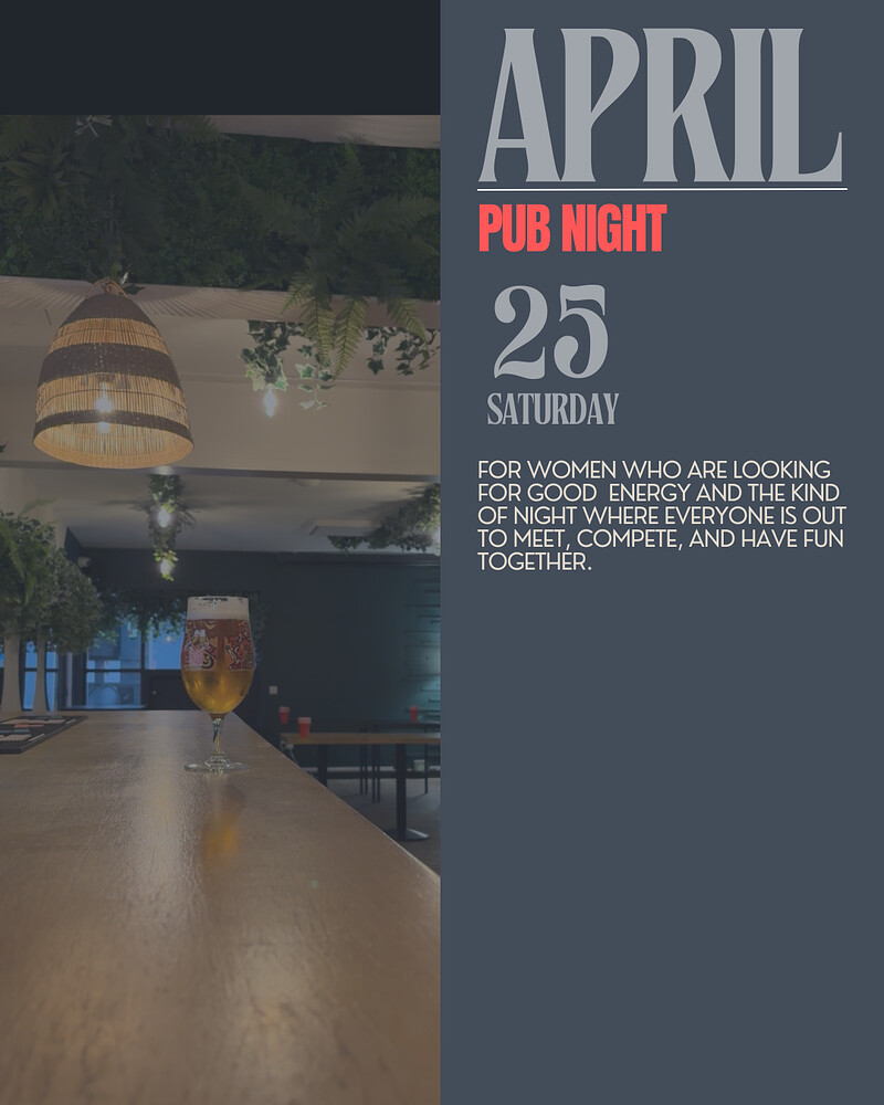 Pub night at The Tobacco Factory