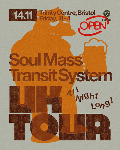 23 Degrees: Soul Mass Transit System at The Trinity Centre