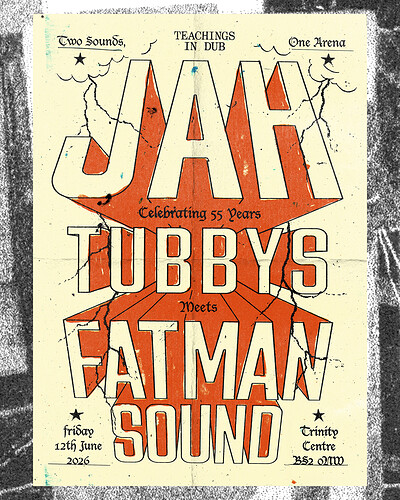 55 years of Jah Tubbys at The Trinity Centre
