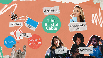 A Decade of The Bristol Cable: Birthday Party at The Trinity Centre