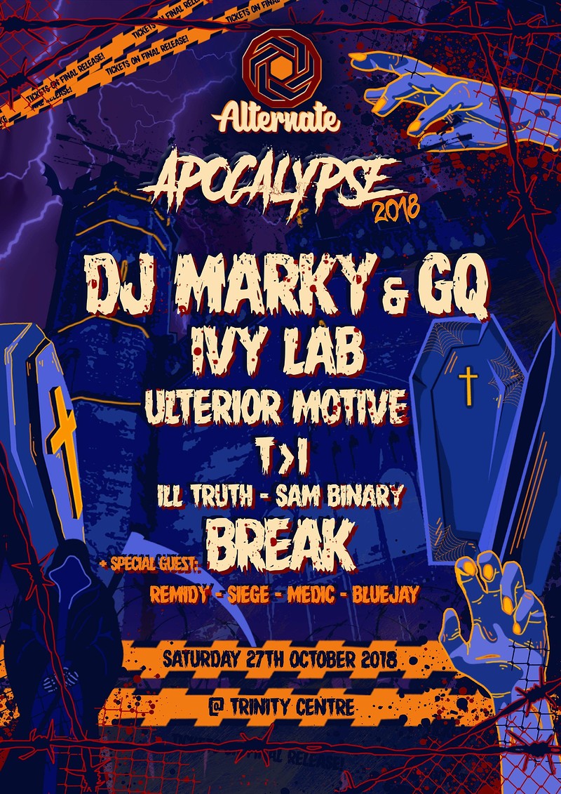 Alternate » Halloween Apocalypse 2018 at The Trinity Centre