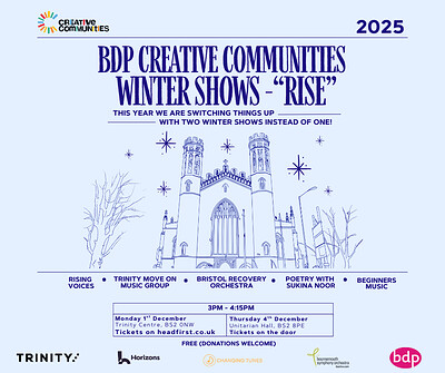 BDP Creative Communities Winter Show at The Trinity Centre