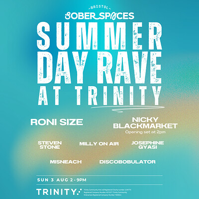 Bristol Sober Spaces Day Rave at The Trinity Centre