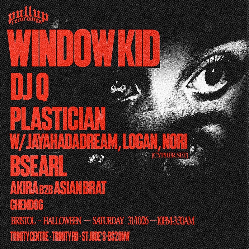BRISTOL: Window Kid, Halloween at The Trinity Centre