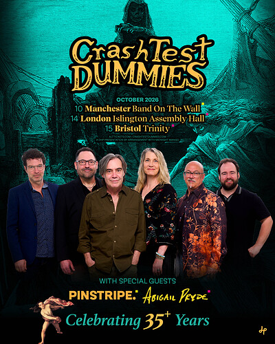 Crash Test Dummies at The Trinity Centre