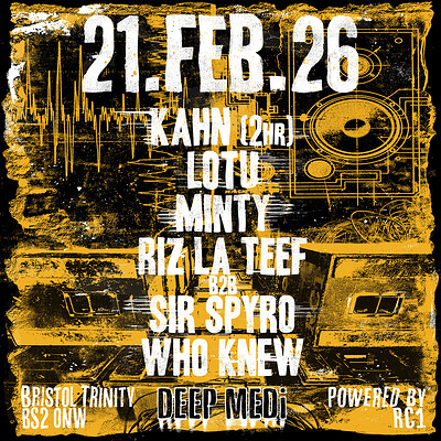 DEEP MEDi x RC1 at The Trinity Centre