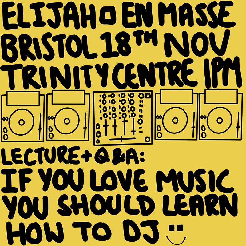 En Masse: A Lecture with Elijah at The Trinity Centre