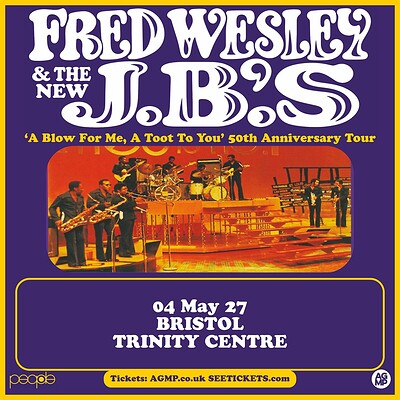 Fred Wesley & The New JB’s at The Trinity Centre