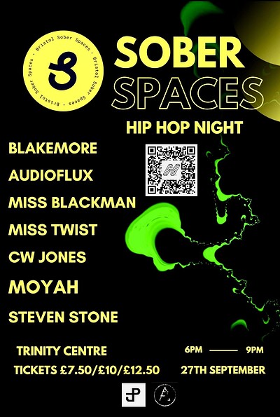 Sober Hip Hop Night at Trinity at The Trinity Centre