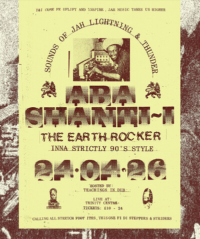 Teachings in Dub - Aba Shanti-I at The Trinity Centre